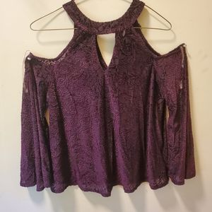 Purple blouse